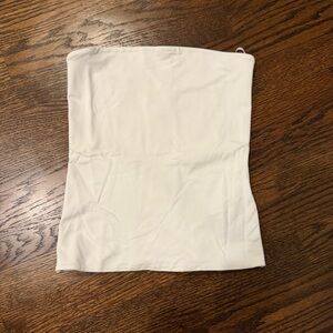 Aritzia Contour White Strapless Tube Top - Size Small